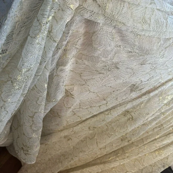 ✔️#71B BNWT MAC DUGGAL EMBELLISHED FEATHER ILLUSION NECK TRUMPET GOWN 79230 - Picture 9 of 13